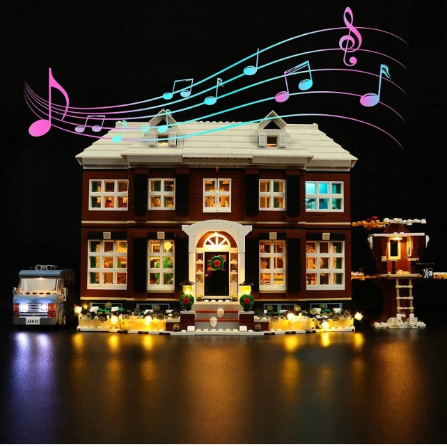 Sada Led osvětlení pro film „Kevin sám doma“, zvuková verze