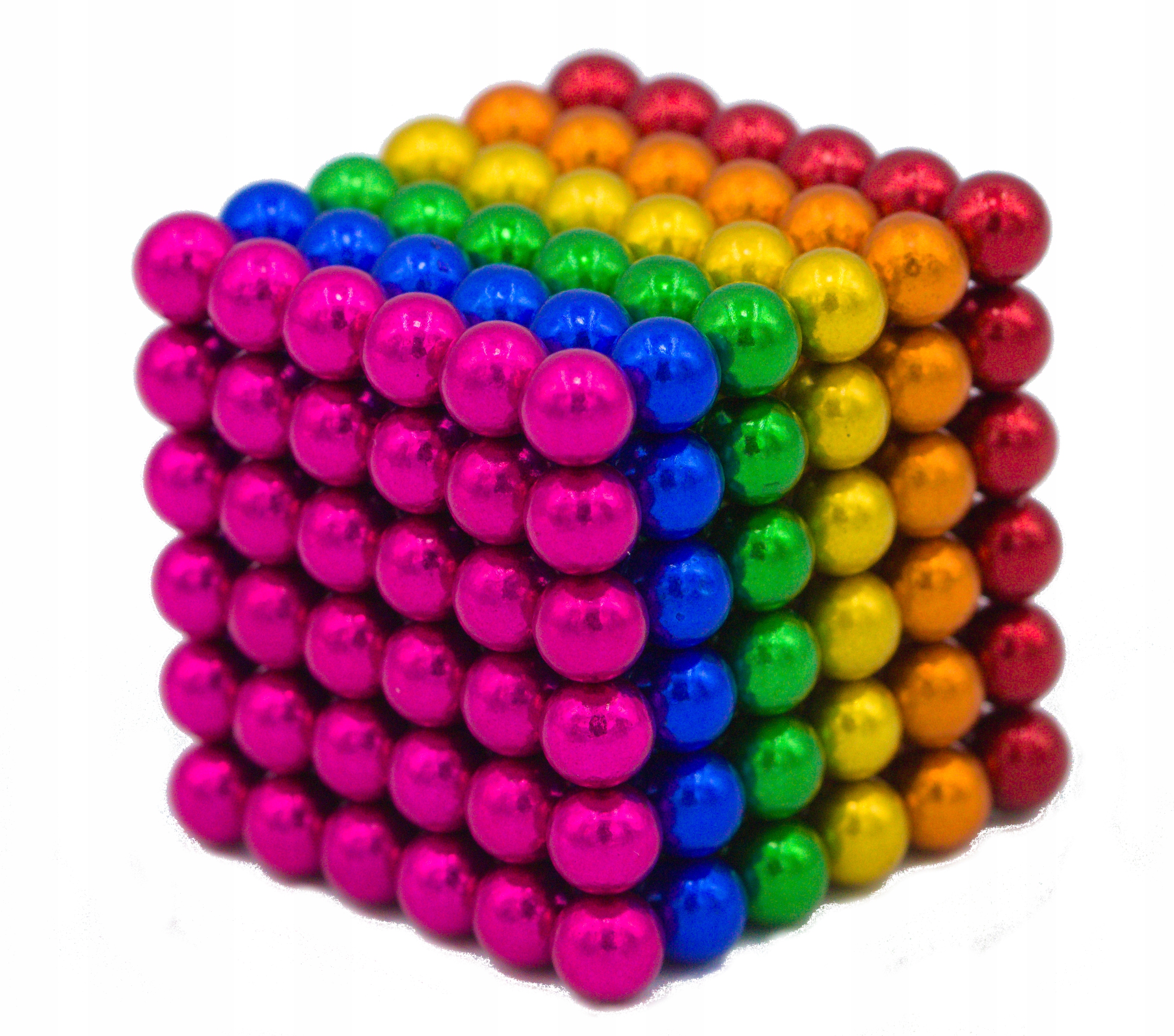 

Neocube klocki magnetyczne kulki 216 5mm Tęcza