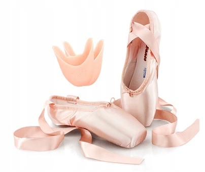 Pointy Puenty Do Baletu Baletowe Twarde Satynowe Rozmiar 32