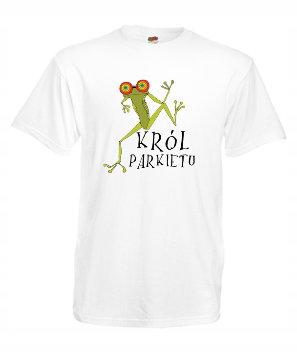 

XL Koszulka Męska Król Parkietu Żaba Żabka Frog