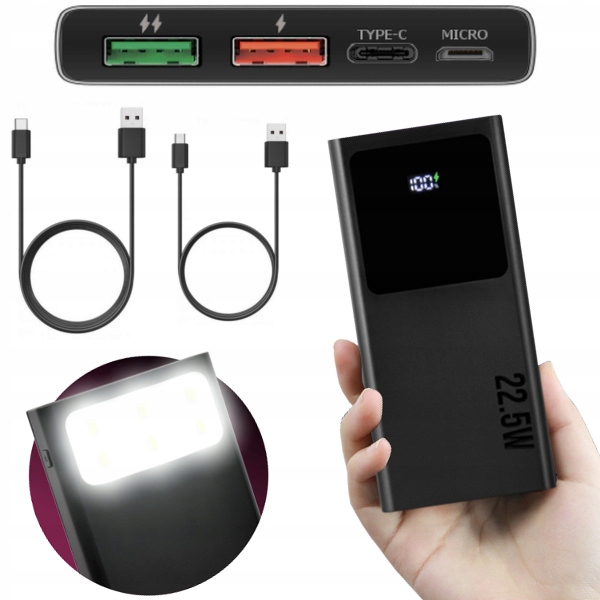 

Power Bank 10000 Pd Qc do Samsung Galaxy A52s 5G