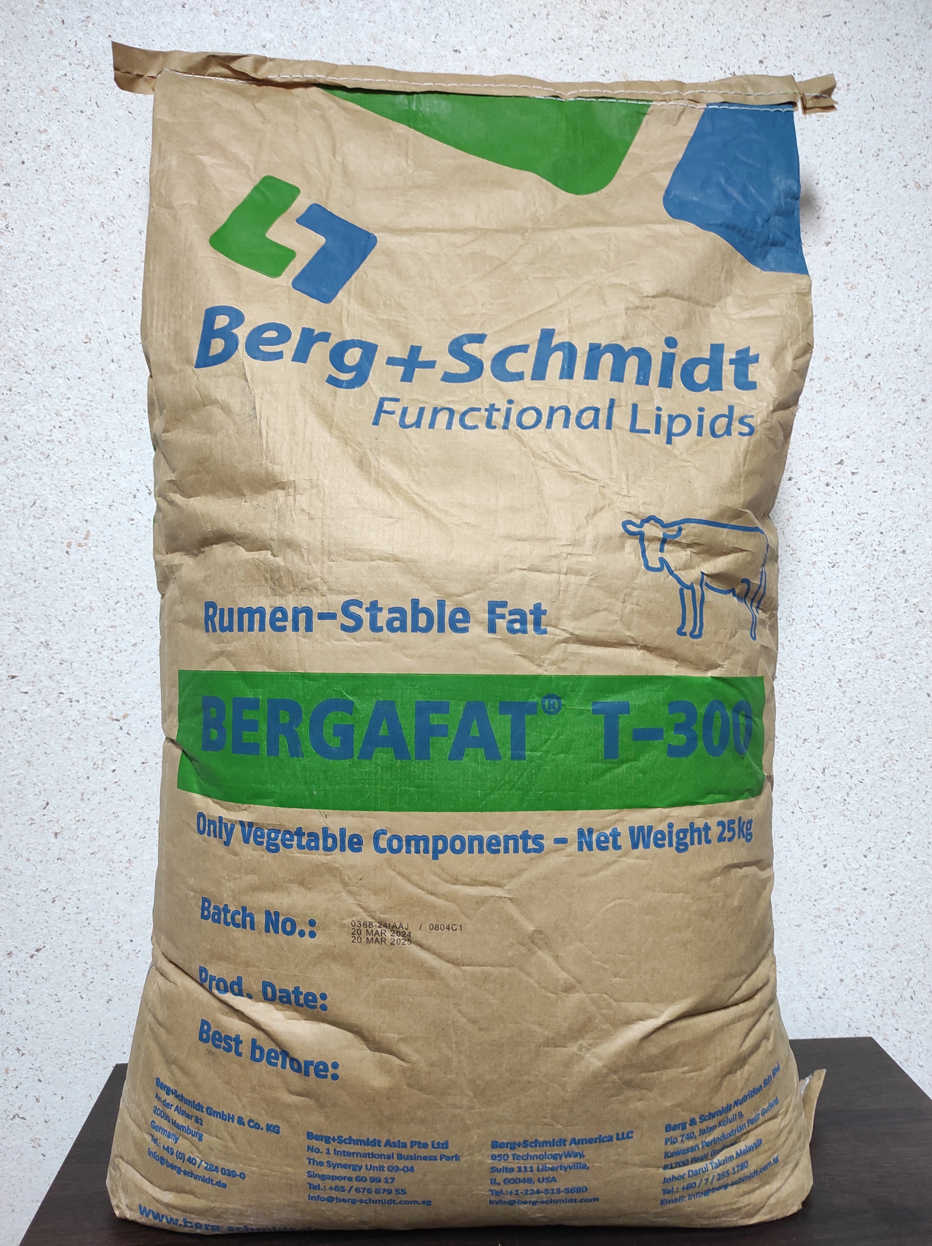 Tłuszcz Chroniony Palmowy 99% Sypki Energia Krowy