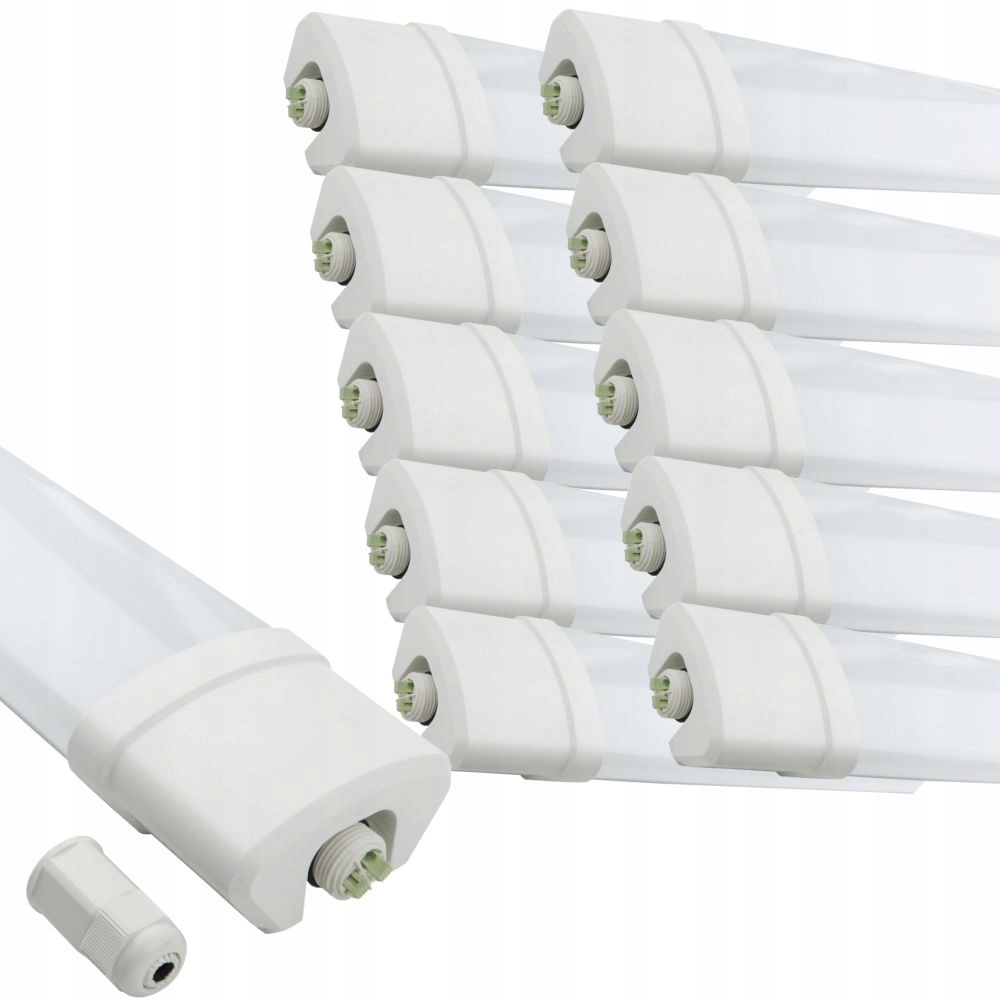 Lampa Led 80W 6500K 10400lm 150cm IP65 Odporna oprawa liniowa natynkowa