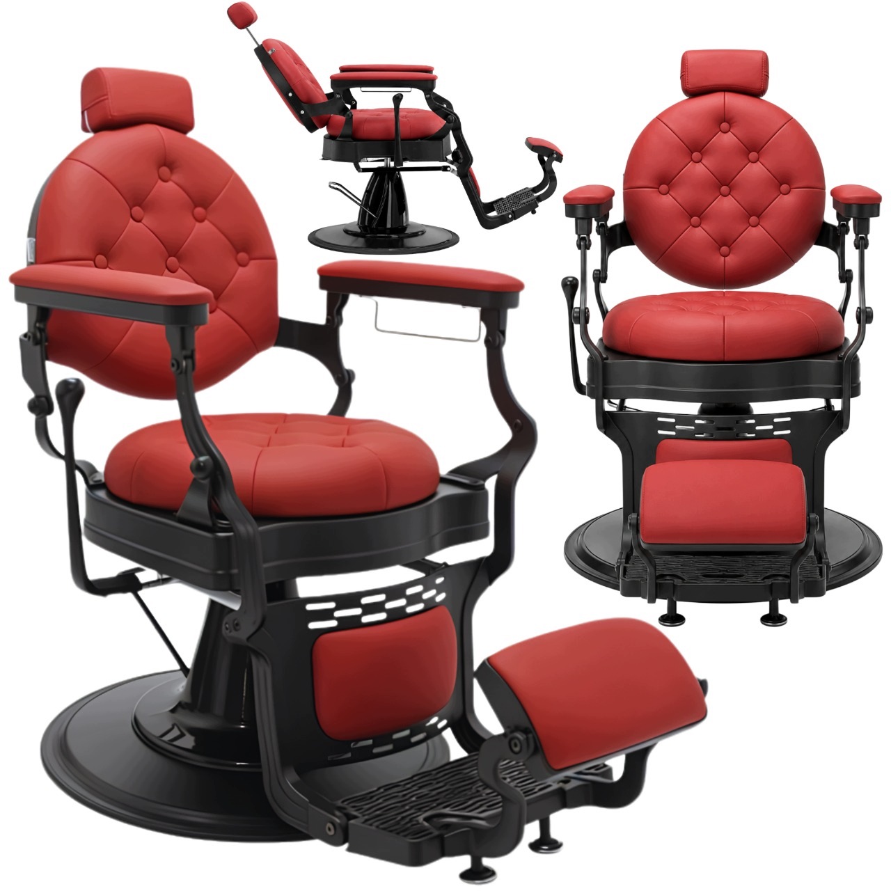 Kadeřnické hydraulické barberské křeslo pro kadeřnický salon Logan