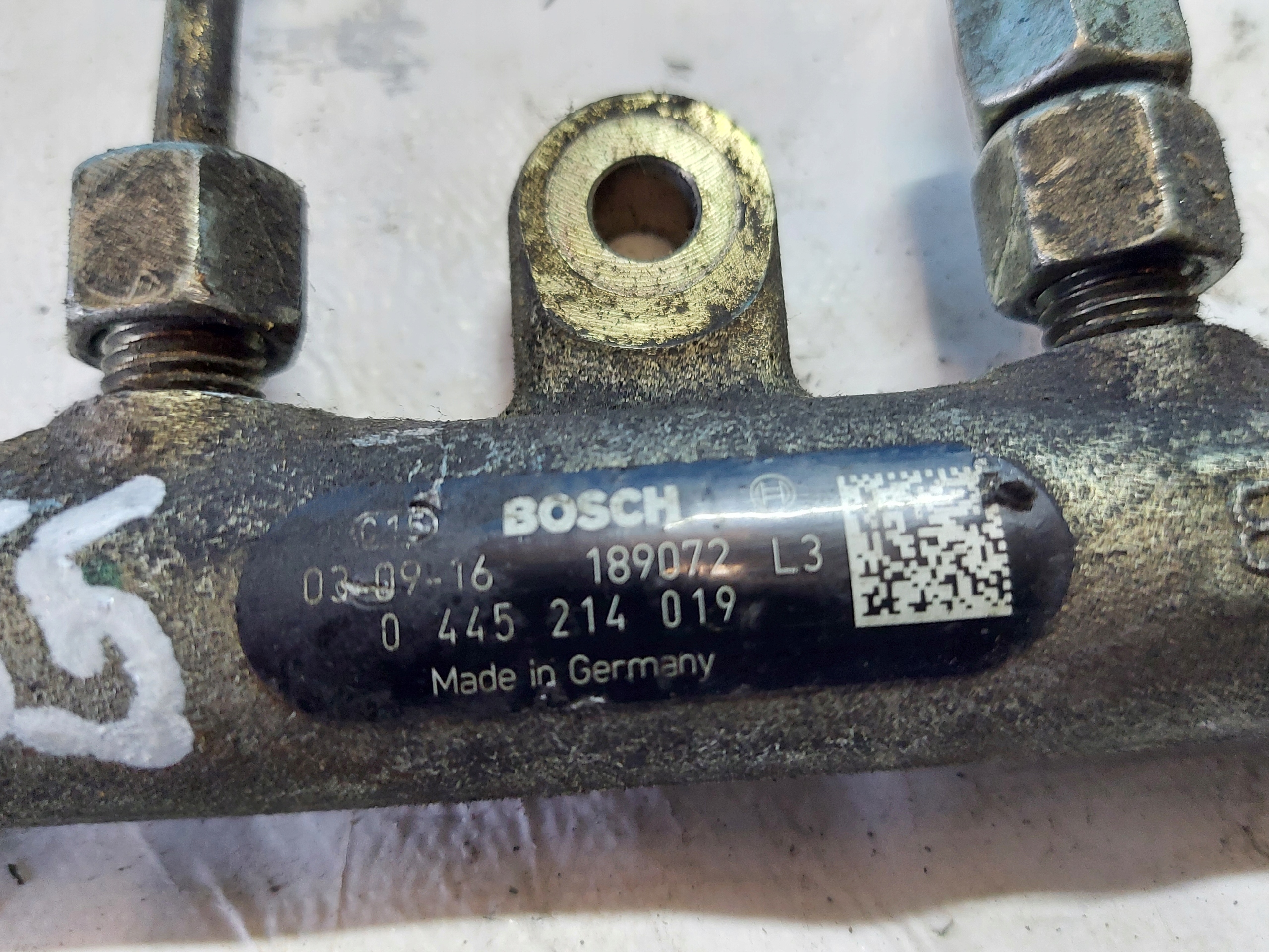 Kraftstoffverteiler Einspritzleiste BERLINGO 2.0 HDI 0445214019