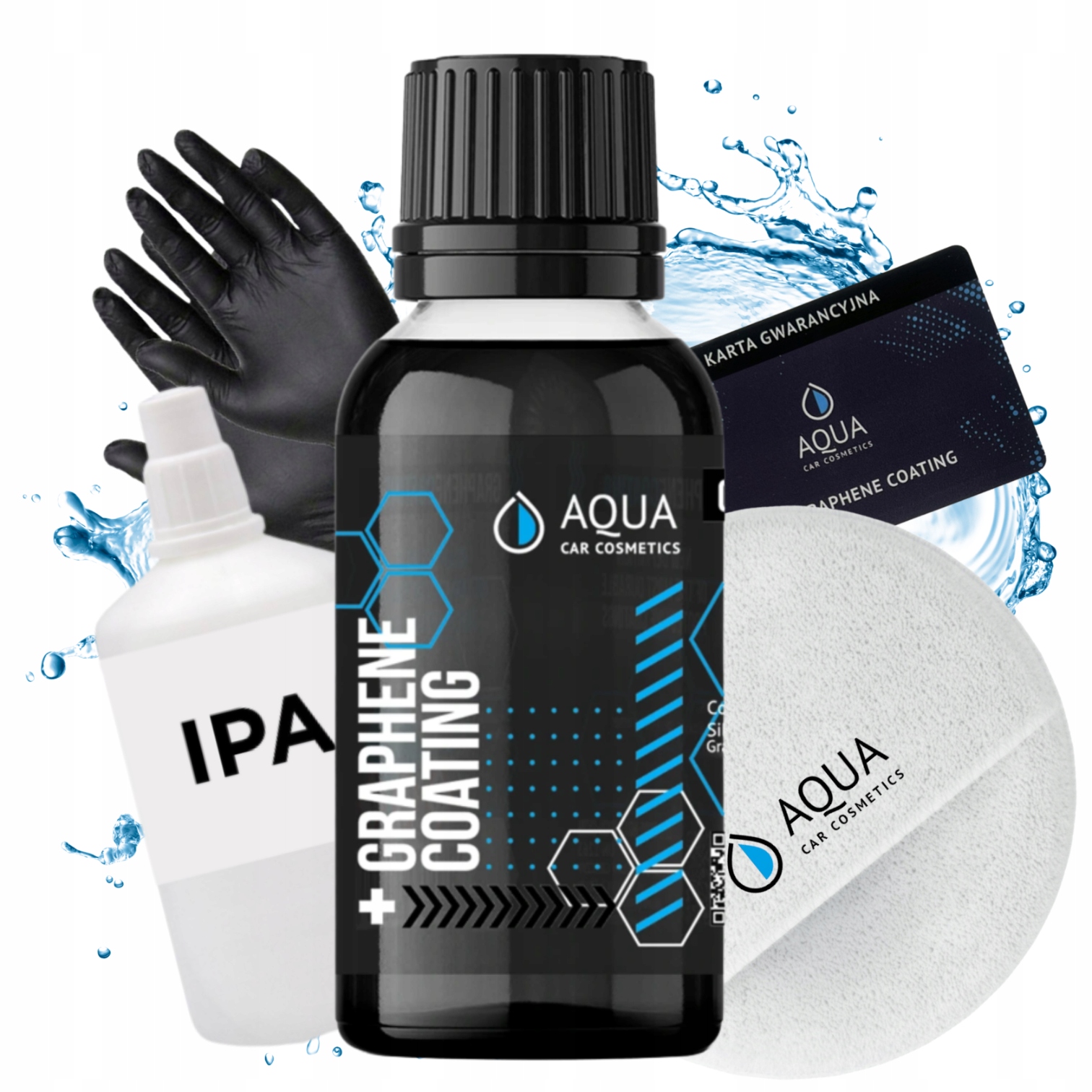 Aqua Graphene Coating 30 ml Keramický náter s odmasťovačom