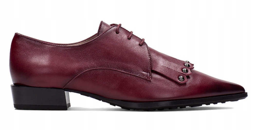 Dámské Polobotky, Boty Z Prémiové Vínové Kůže, Kožené Hispanitas 37