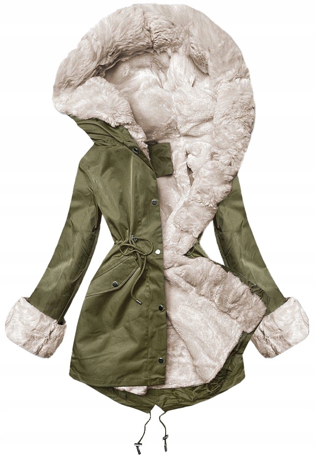 Zimní Bunda S Kožešinou 5M763 Army L (40)