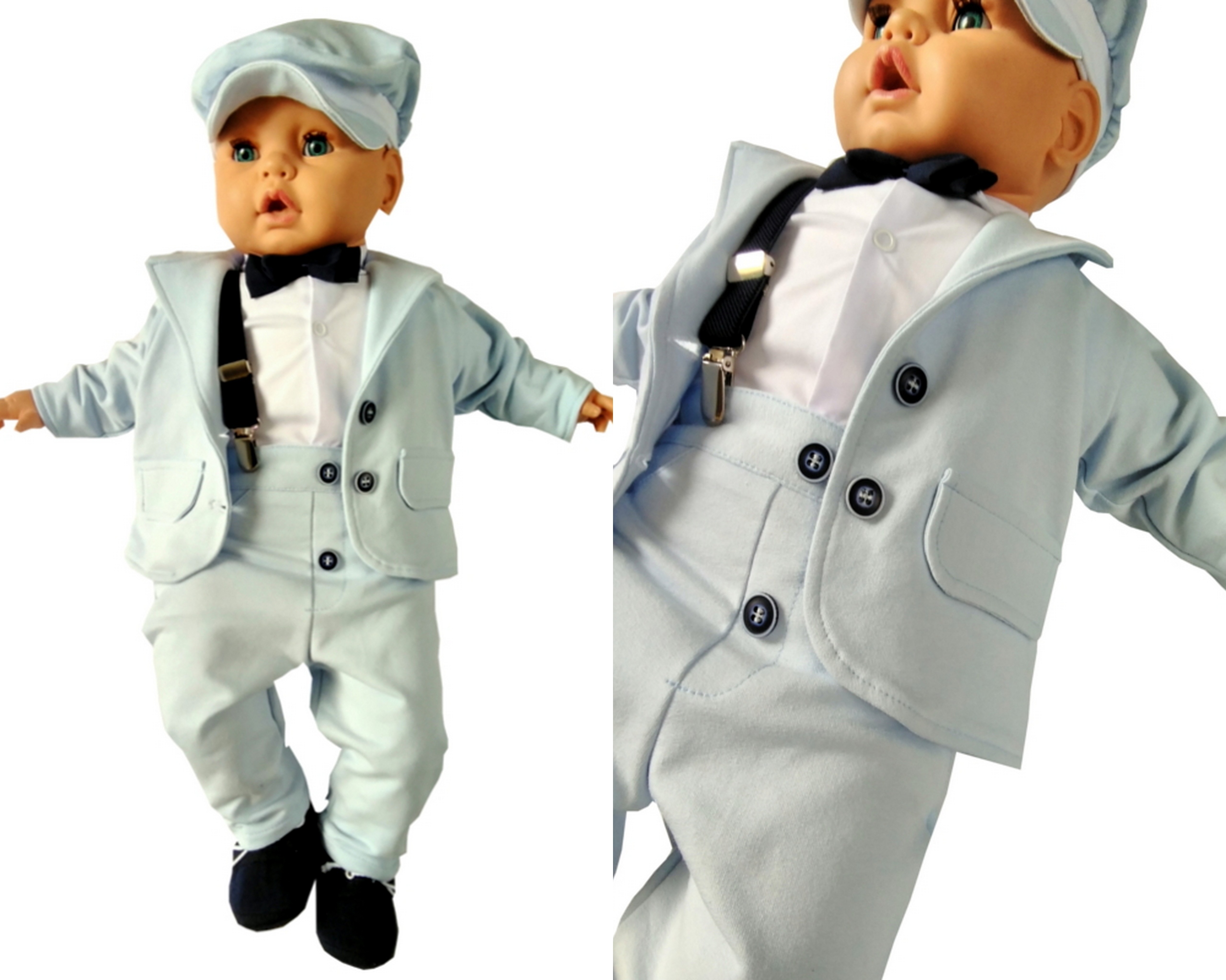 GARNITUR do chrztu komplet na chrzest ubranko 68