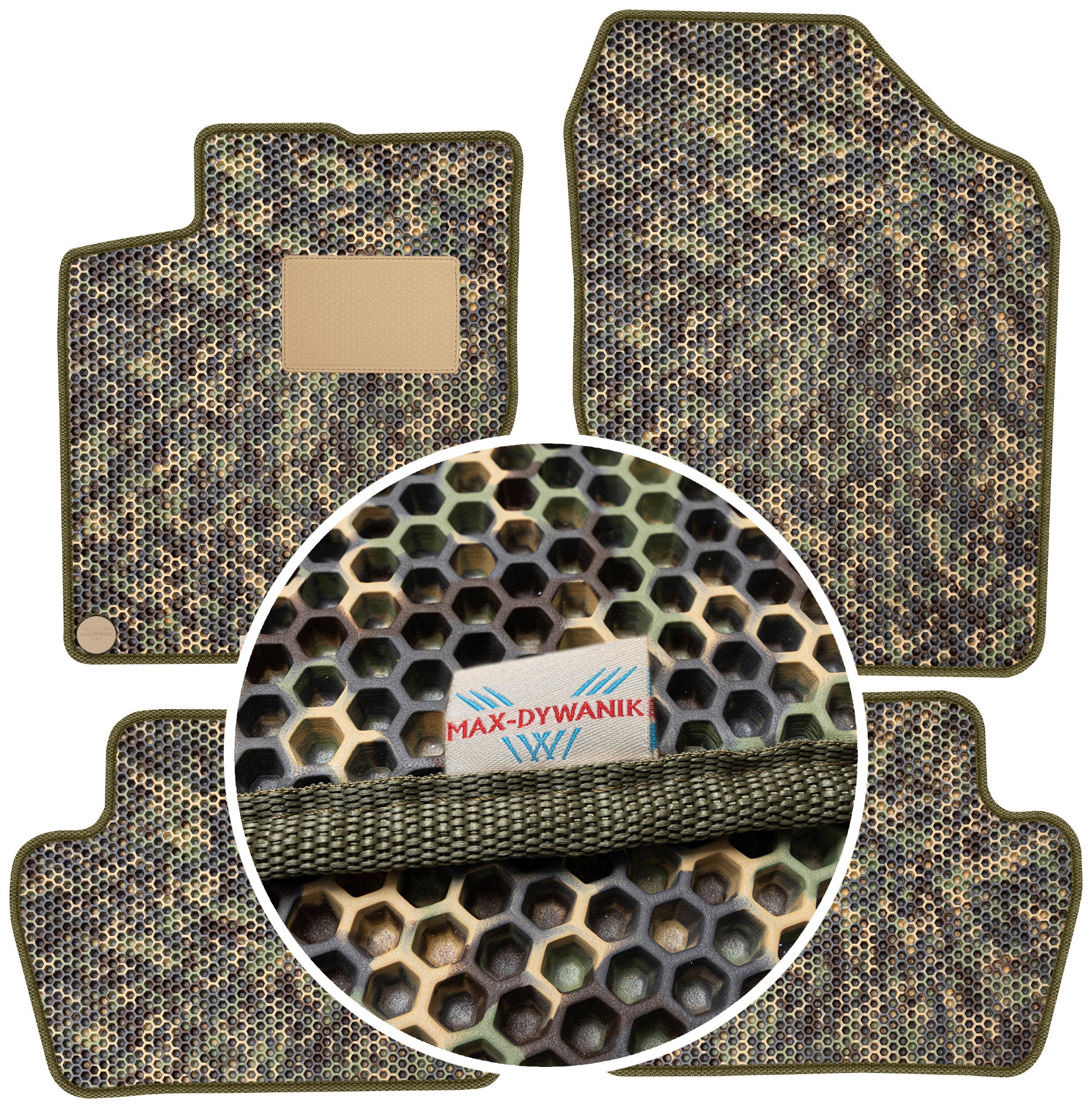 Citroen C4 II 2010-2018 Gumové rohože do auta Eva Moro