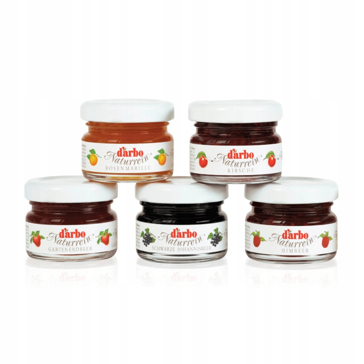 Dżem Darbo mini mix 5 smaków (60x28g)