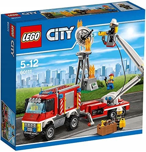 Lego 60111 City Strażacki wóz techniczny Straż Pożarna Strażacy Wóz straż