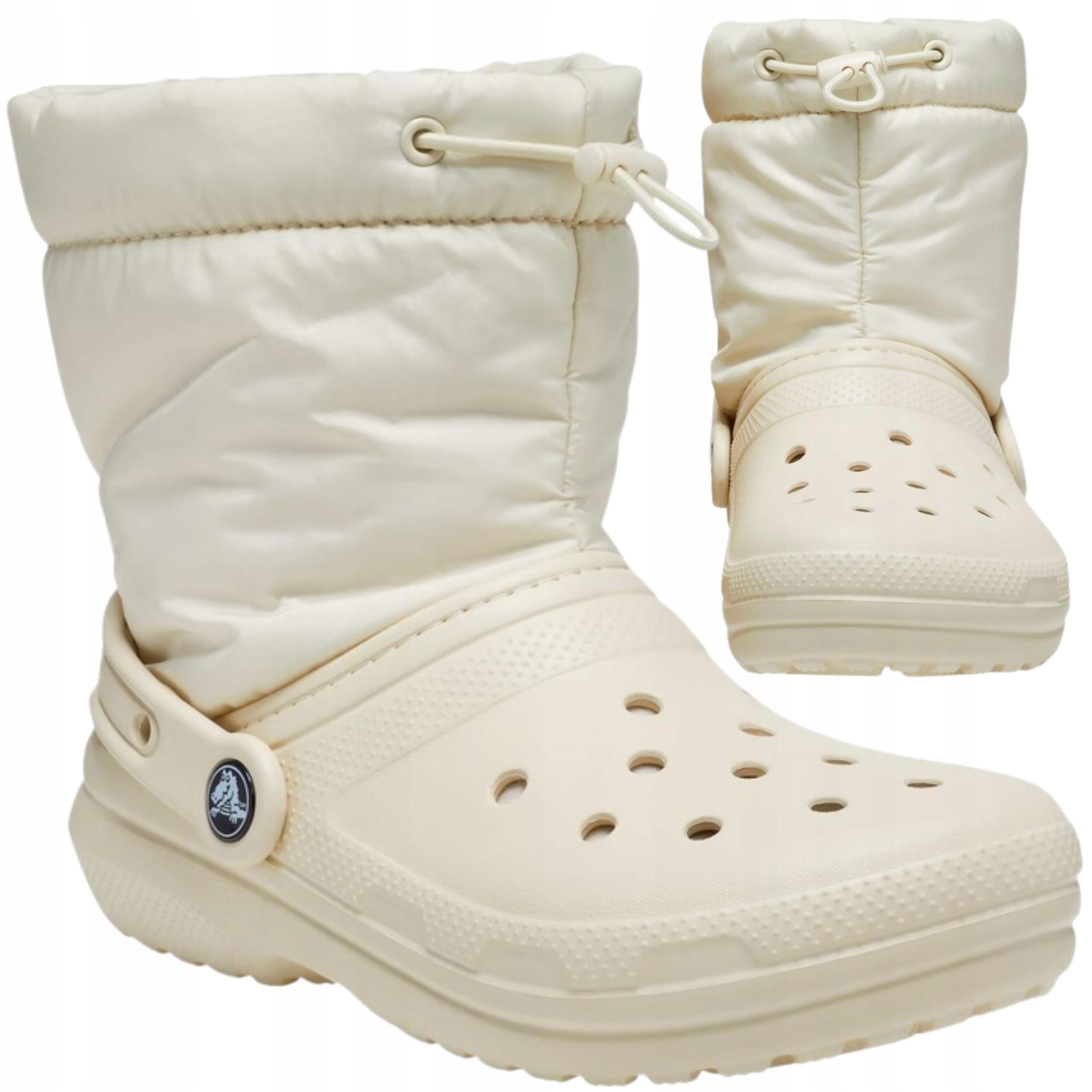 Dámské Zimní Sněhule Holínky Teplé Pěnové Vysoké Crocs Lehké 36,5