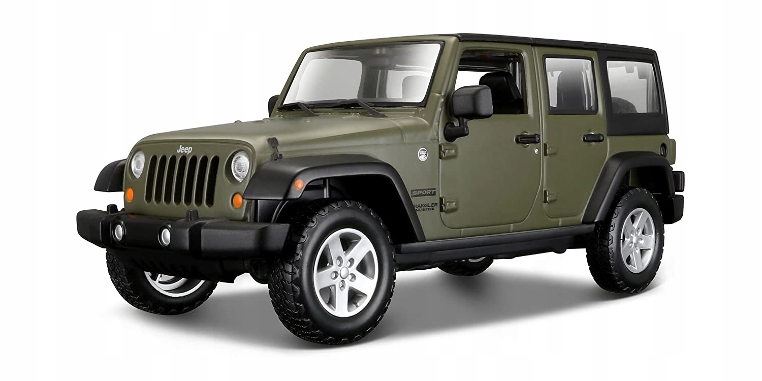 Auto Jeep Wrangler Unlimited 2015 Maisto 31268 Model XXX