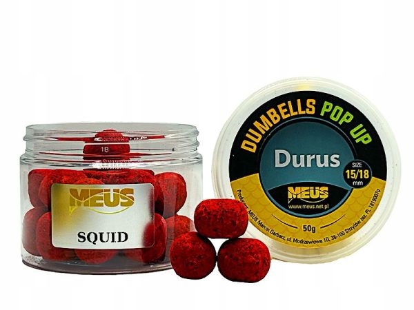 Meus Kulki Hakowe Dumbells Pop-Up Durus 15/18 mm Squid
