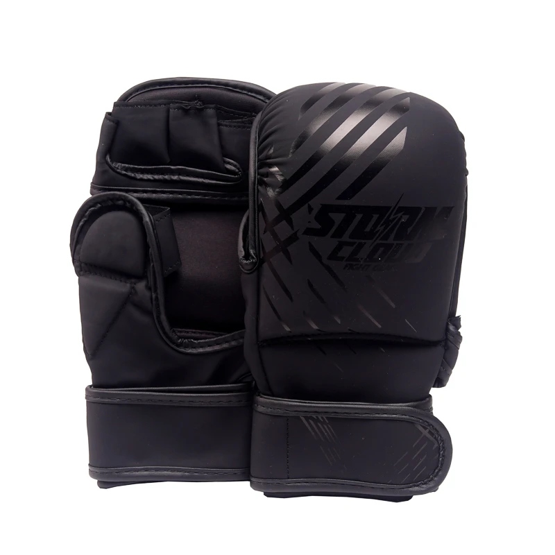Rękawice Mma sparingowe StormCloud Lynx 7oz czarne M/L