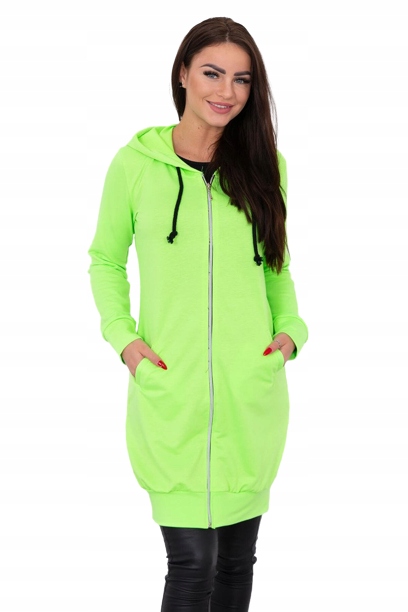 

Bluza bawełniana dresowa rozpinana kaptur