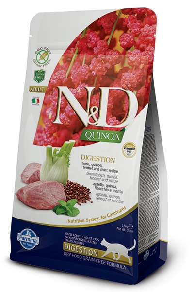 N&d Cat Quinoa Digestion Lamb Fennel 1.5KG