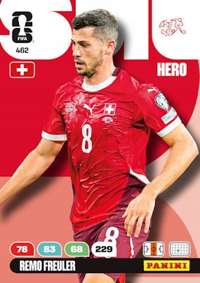 Panini Fifa World Cup 2026 462 Remo Freuler Switzerland