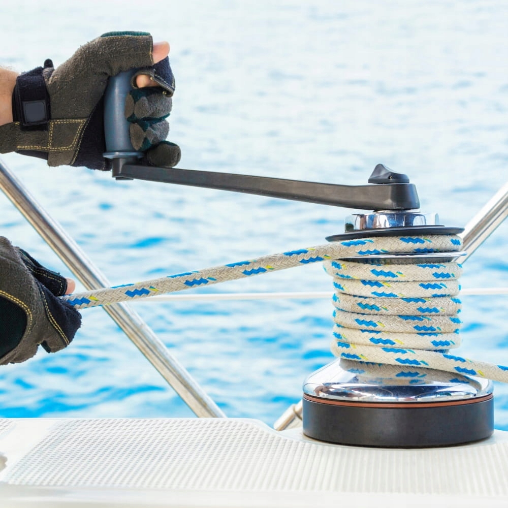 LINA POLIPROPYLENOWA Linka Pleciona Żeglarska 5 mm 30 m Materiał polipropylenowa