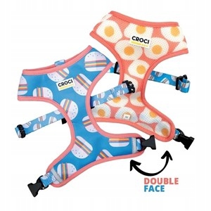 Levně Postroj pro psa Croci oboustranný L 48-75 CM