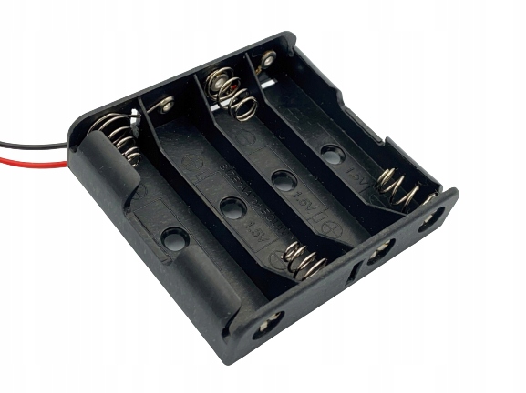 

Uchwyt Koszyk Na Ogniwo Baterie x4 Aa R6 Akumulato