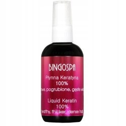 Bingospa Tekutý keratin 100% – zdravé, zesílené, husté vlasy 100 ml