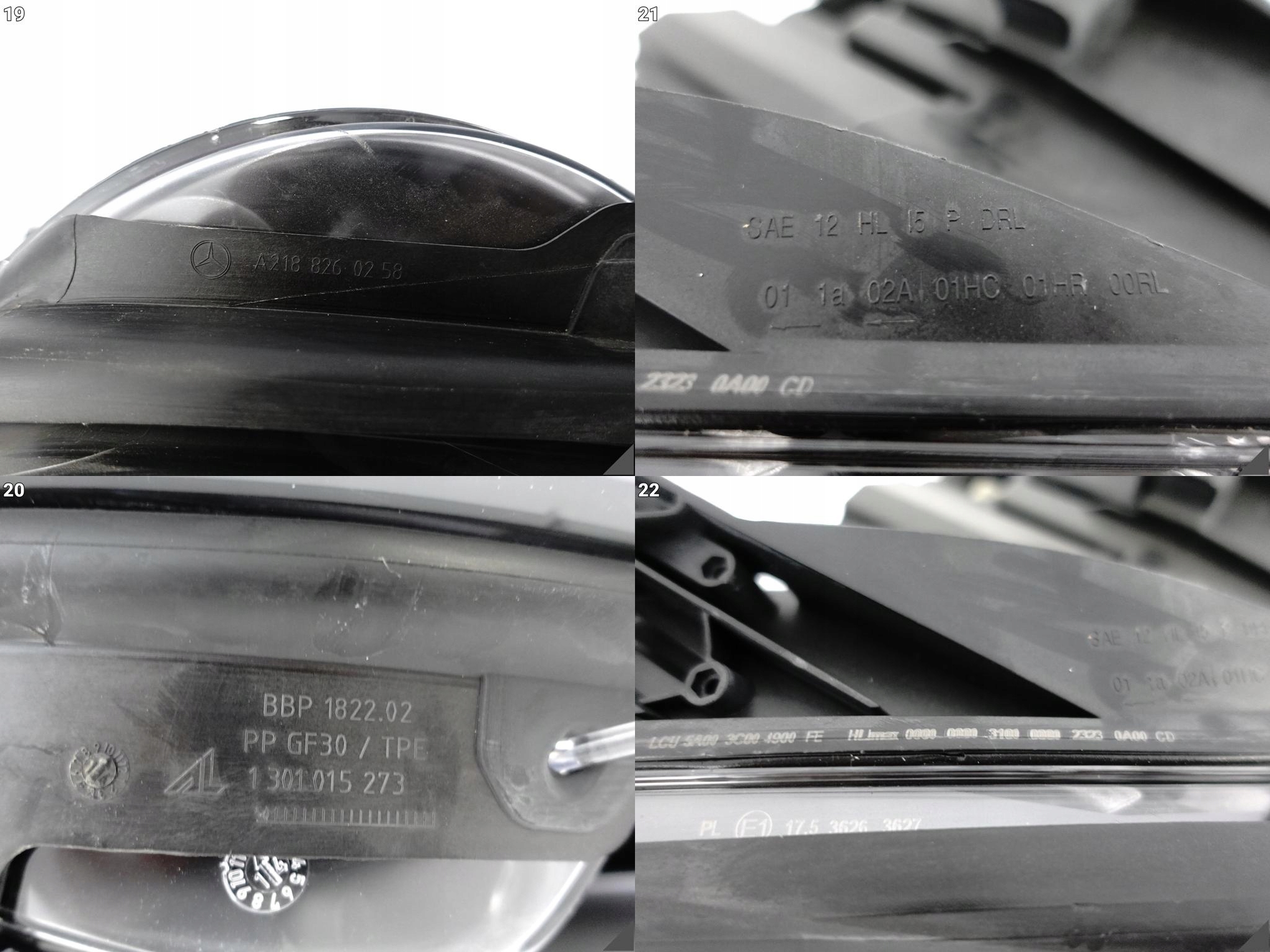 MERCEDES CLS C218 X218 W218 10-14 light FULL LED HIGH PERFORMANCE right UK