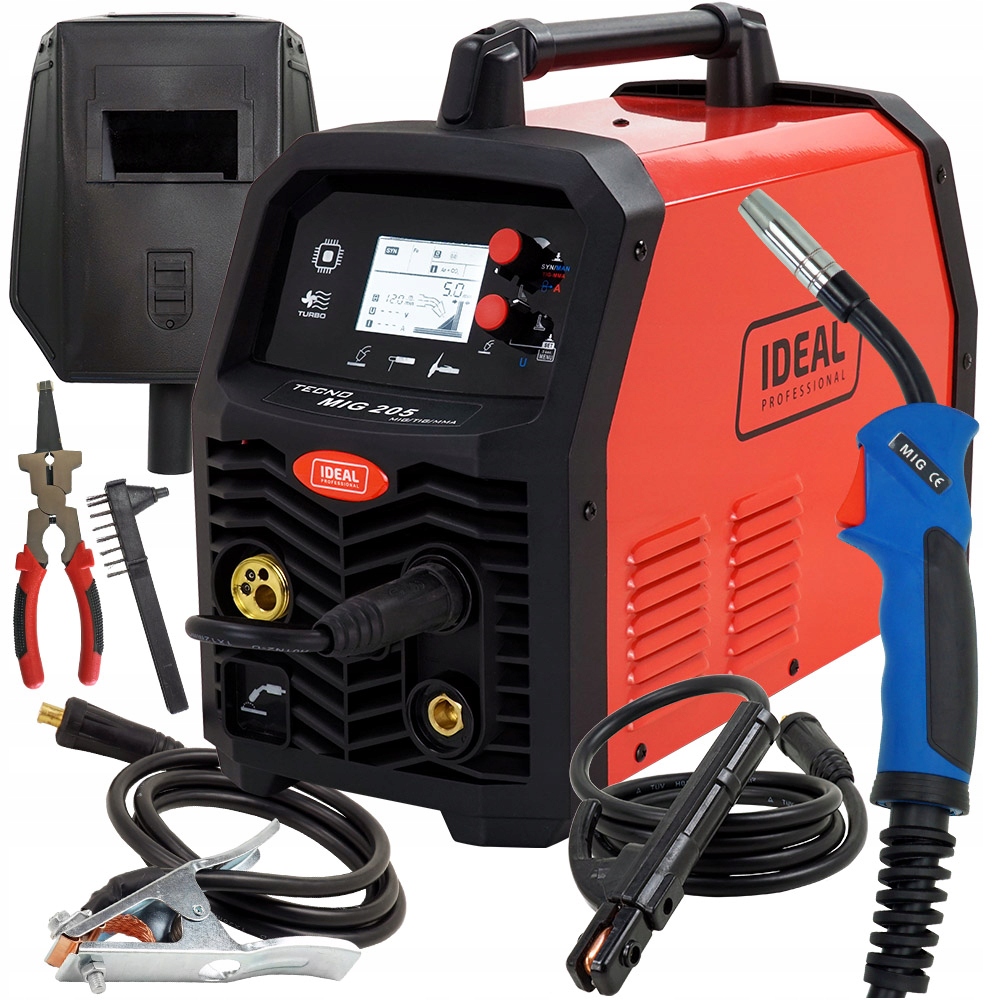 

Spawarka Ideal Mig 200 Mag Mma Synergia 200A Atc