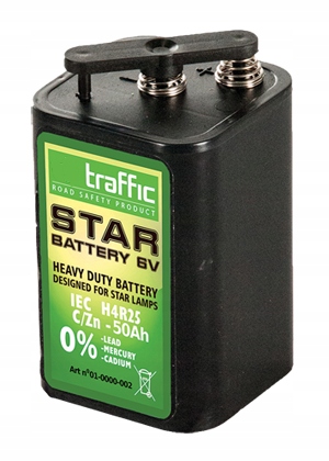 

Bateria 6V 50Ah H4R25 lampy drogowej zmierzchowej
