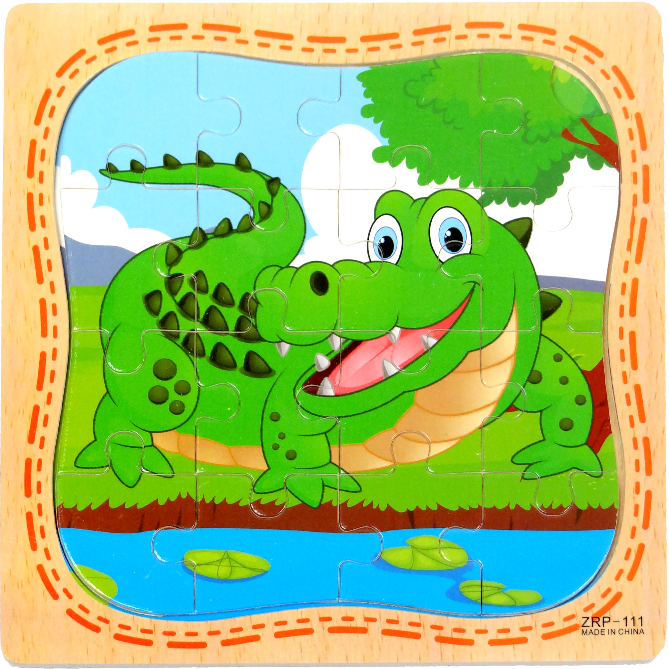 EDUKACYJNE PUZZLE DREWNIANE układanka DLA DZIECI