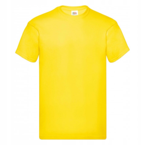 

Koszulka męska Original FruitLoom Żółty 3XL