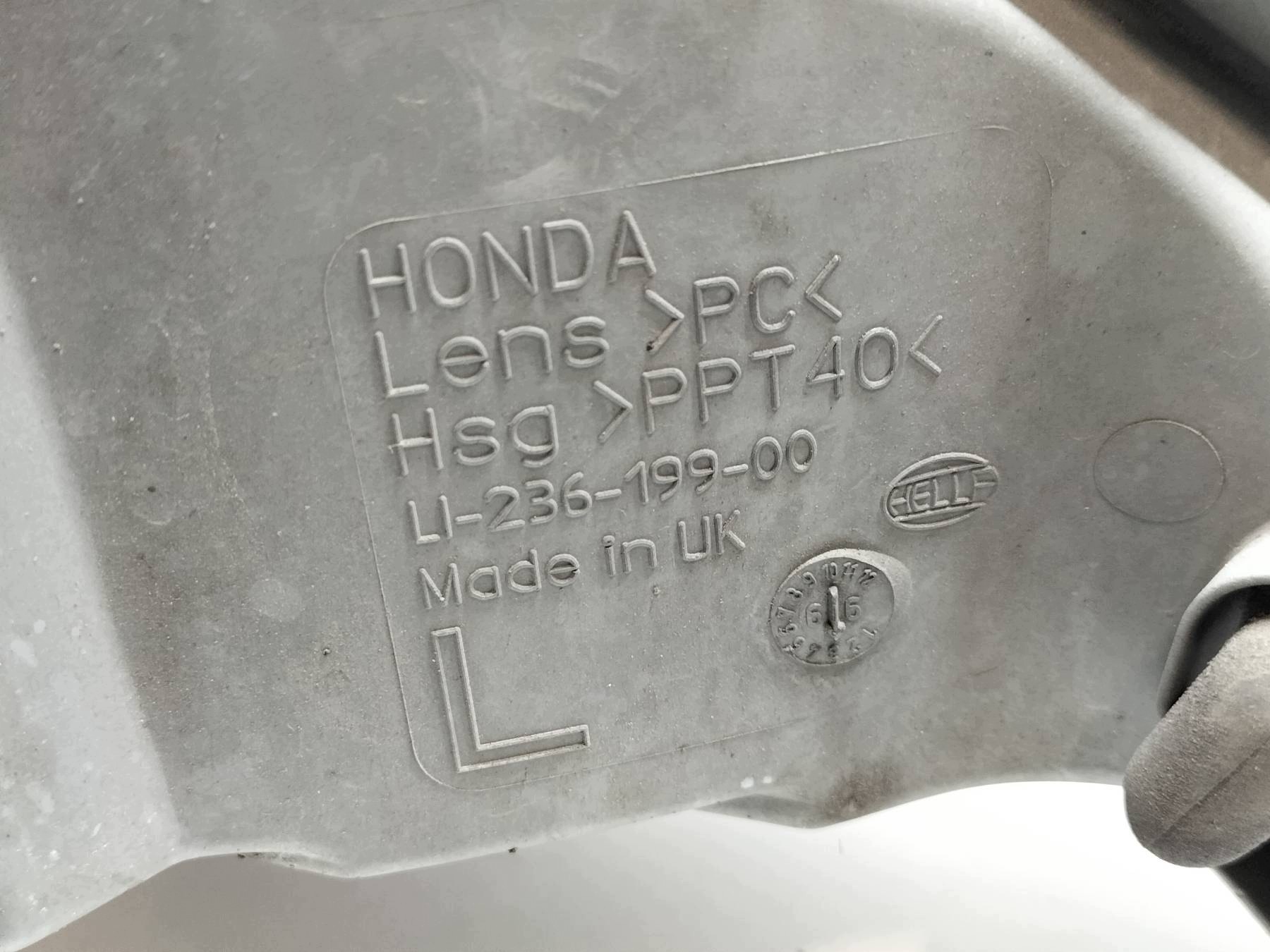 light front left EU Honda Accord VI (1998-2002)