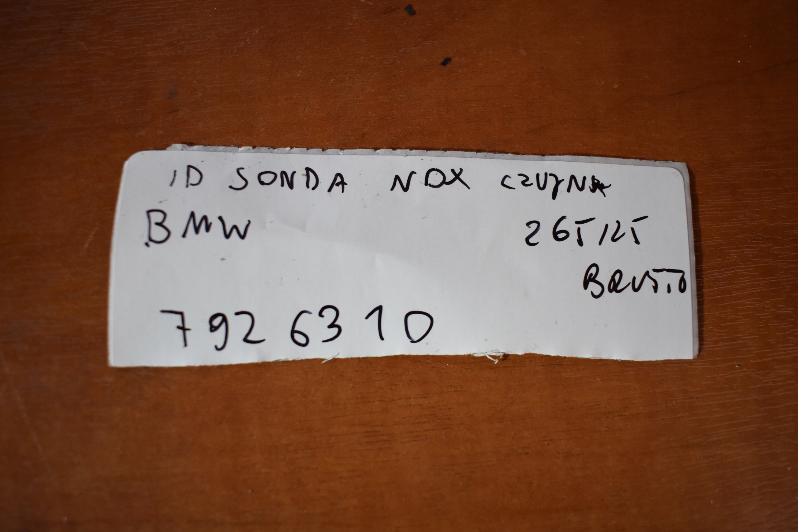 IDEALNA SONDA sensor NOX BMW 1