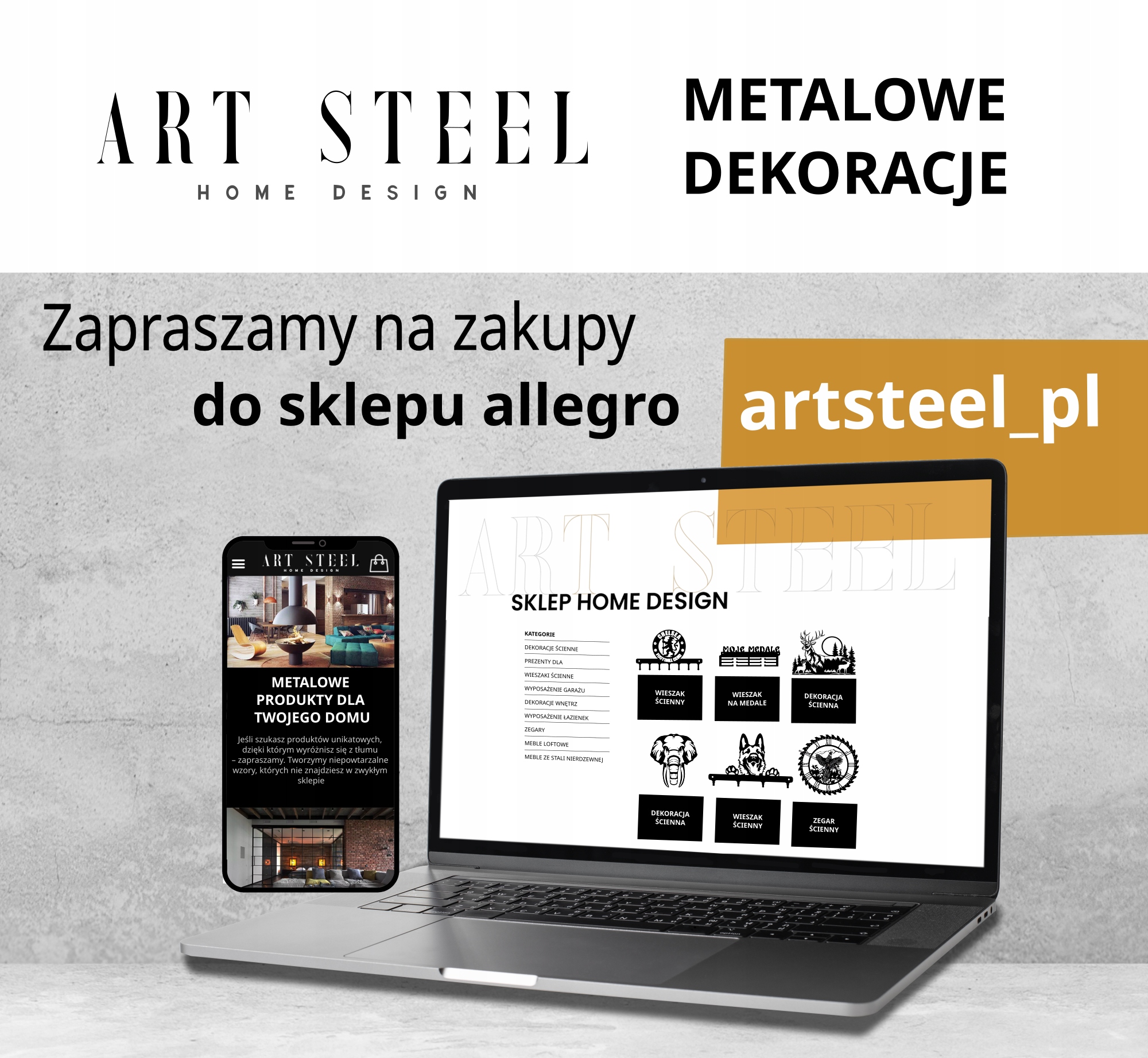 Wieszak ścienny 50cm kosmos planeta loft czarny Kolor haczyków czarny