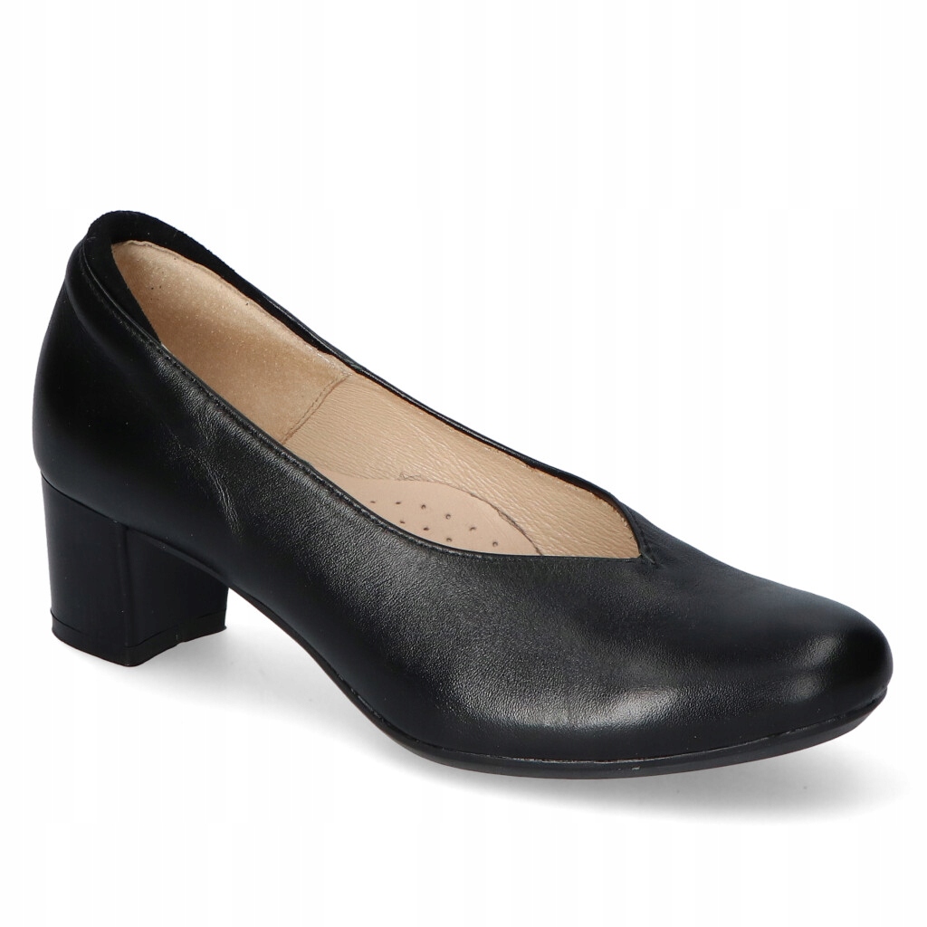 Czółenka Pesco 1954 Czarne lico 36