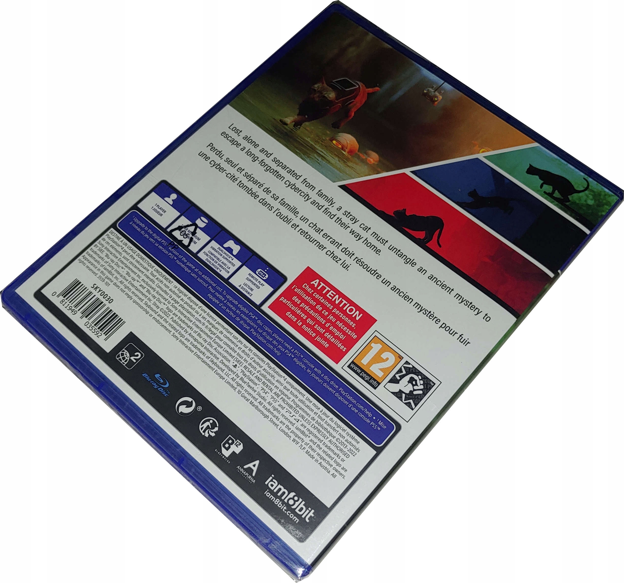 STRAY / PS4 / NOWA / PL Rodzaj wydania Podstawa