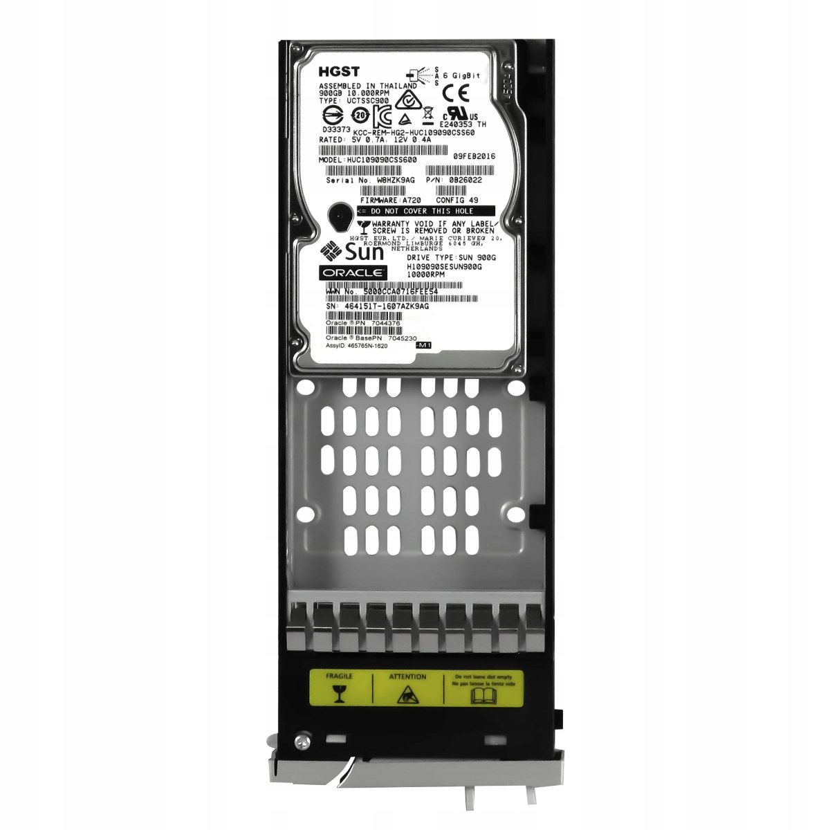 Sun 7044376 900GB 10K SAS-2 2,5'' H109090SE Sun 900G
