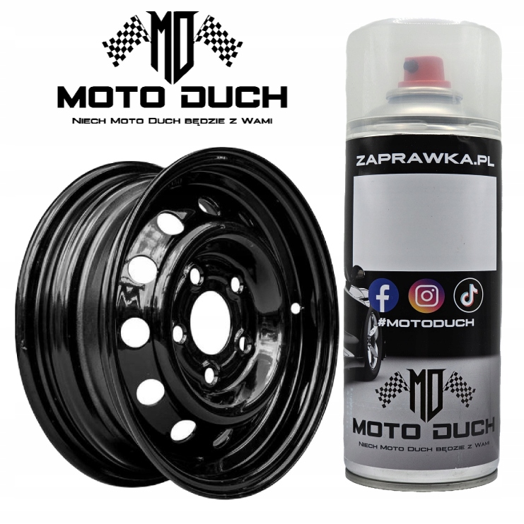 MOCNY SPRAY DO FELG POLIURETAN DTM WHEEL SPRAY