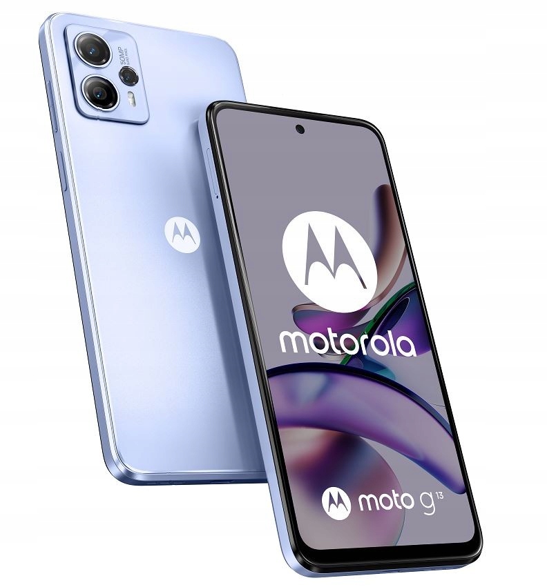

Motorola Moto G13 4/128GB Lavender Blue Smartfon
