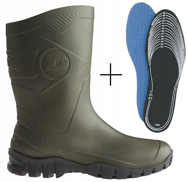 KALOSZE GUMOWCE BUTY ROBOCZE DUNLOP DEE CALF 43