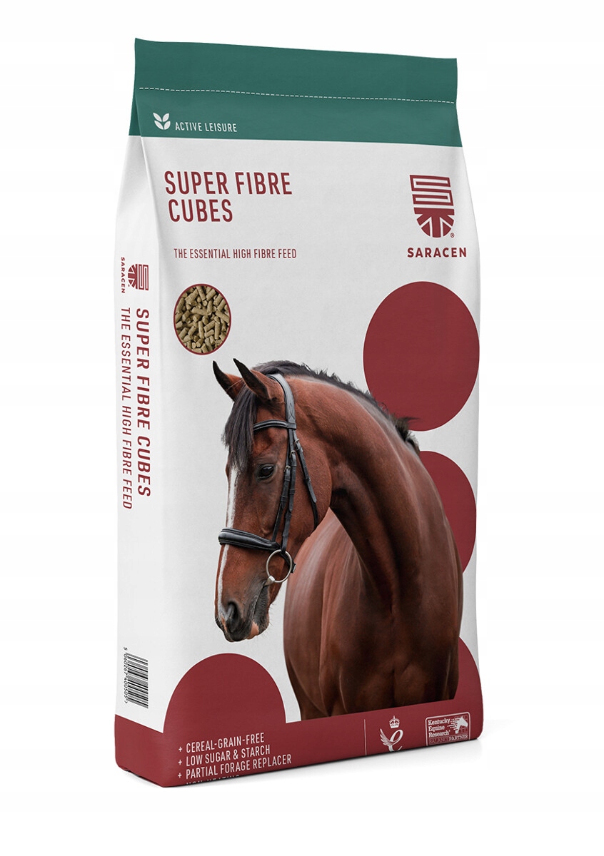 Saracen Fibre Cubes 20kg niskoskrobiowa pasza dla kon