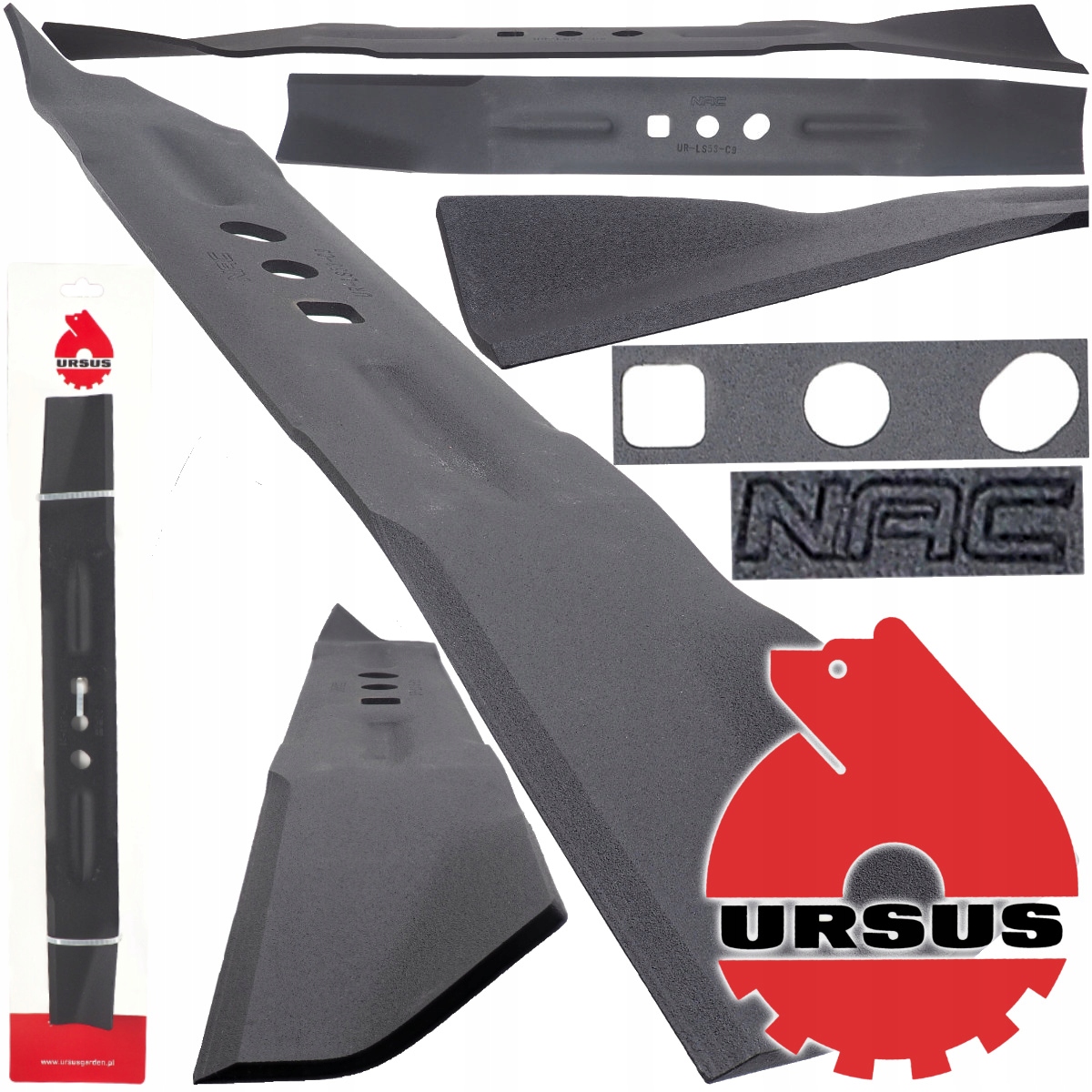 

Nóż Ursus 52CM UR-LS53750EX UR-LS53875EX Nac LS53