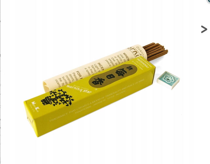 

Kadzidełka japońskie Morning Star Paczula 50 szt.