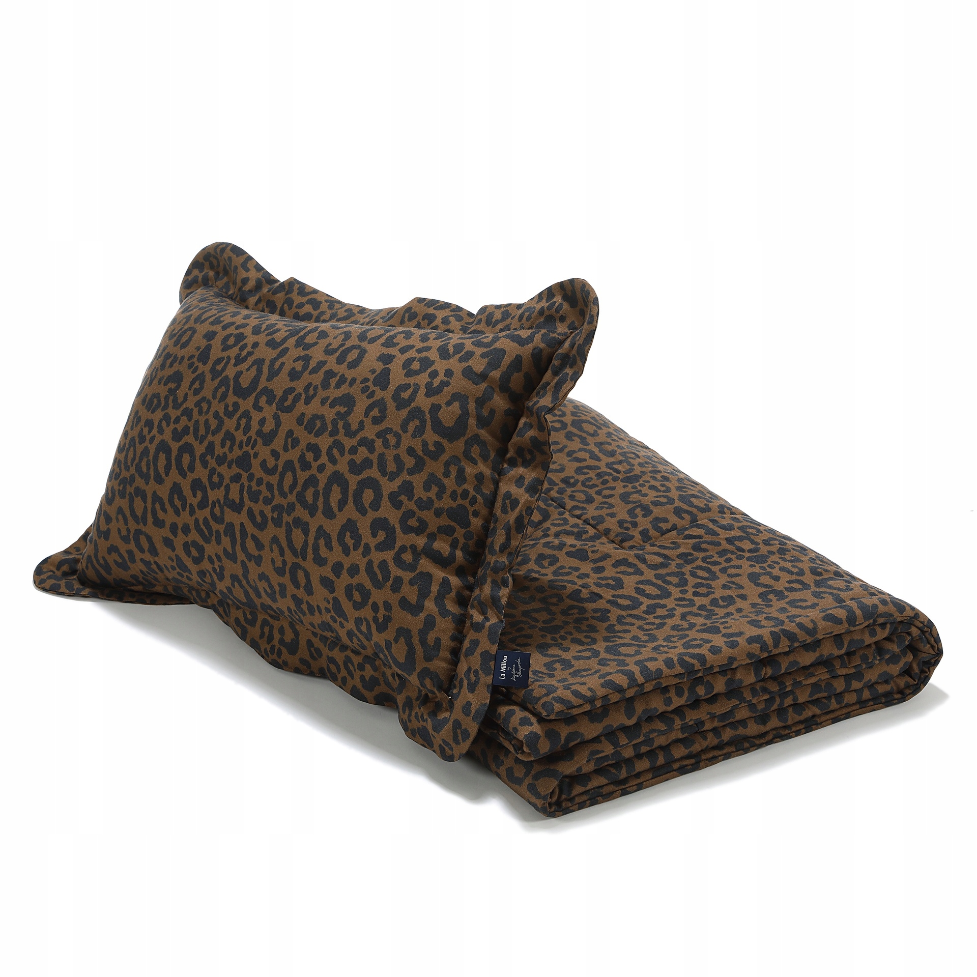 La Millou Komplet Pościeli Bamboo Leopard Choco by Magdalena Lamparska