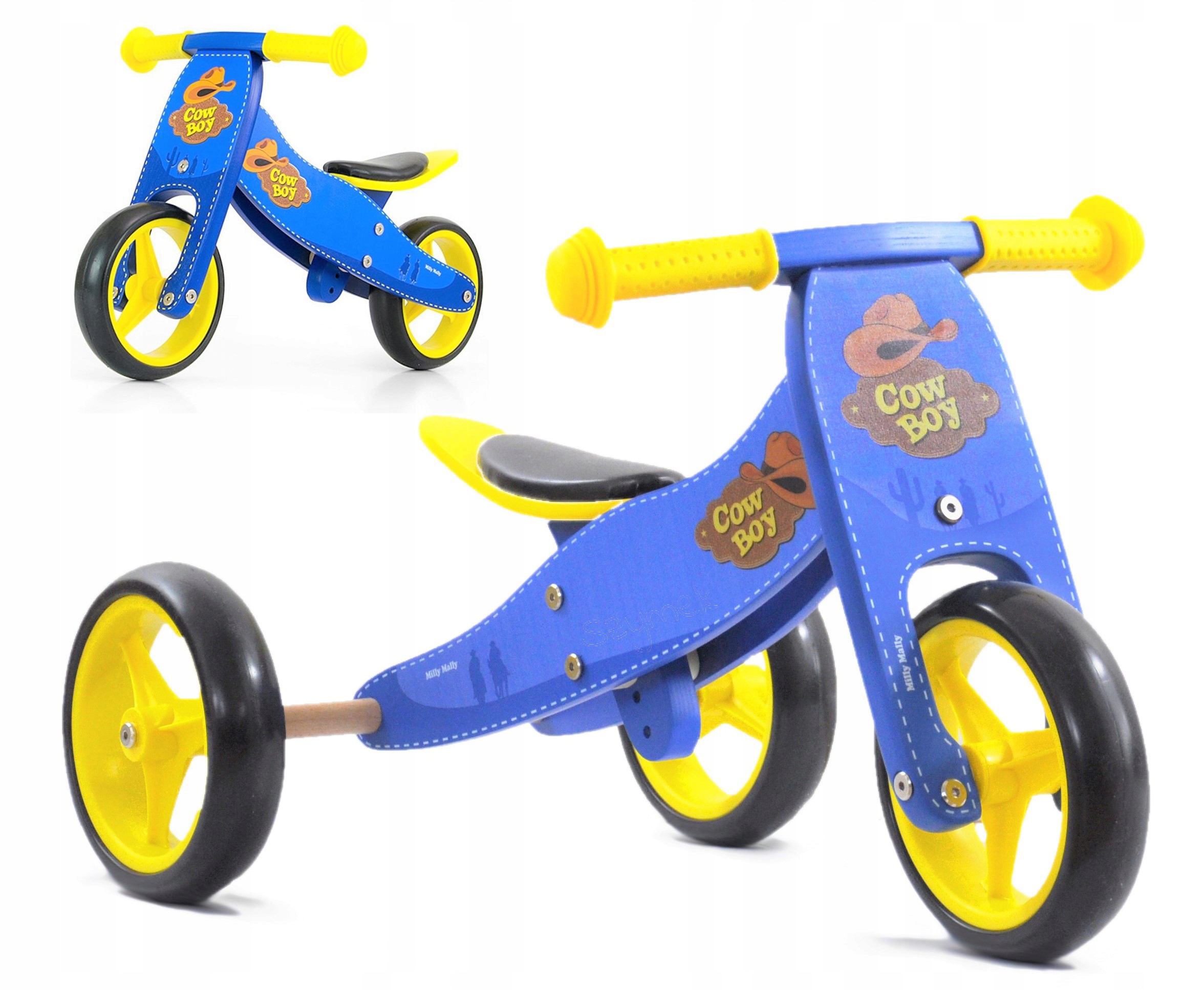 

Dziecięcy Rowerek Biegowy Trójkołowy dla Chłopca