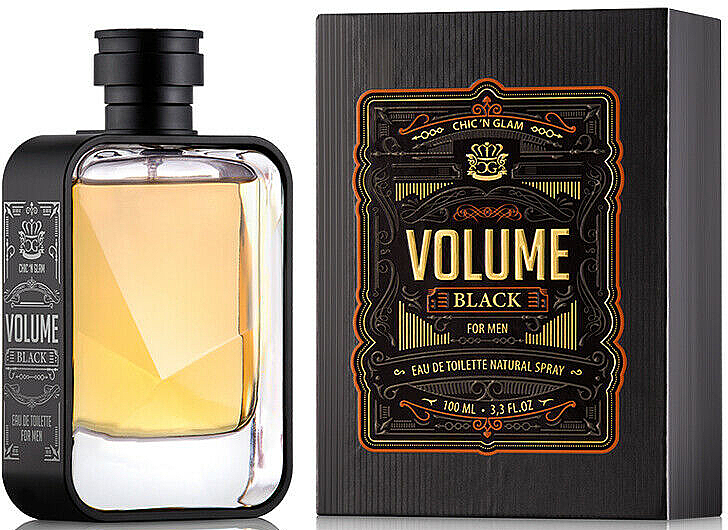 Chic'n Glam Volume Black Toaletní Voda 100 ML Pro Muže