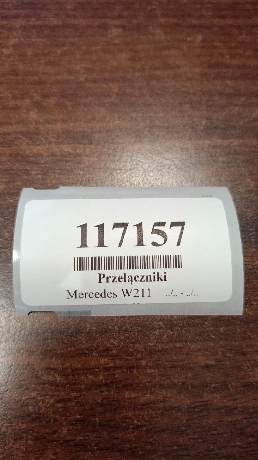 MERCEDES W211 mirror control switch 2118208310