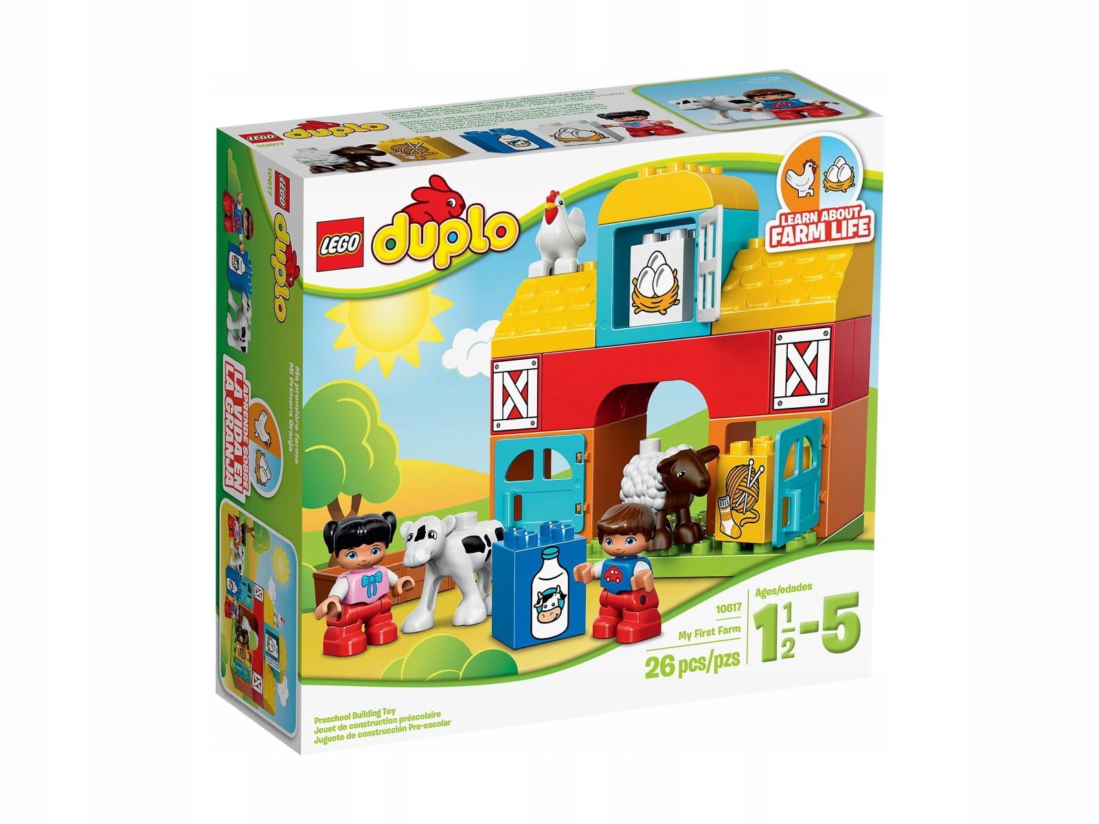 Lego Duplo 10617 Moja pierwsza farma
