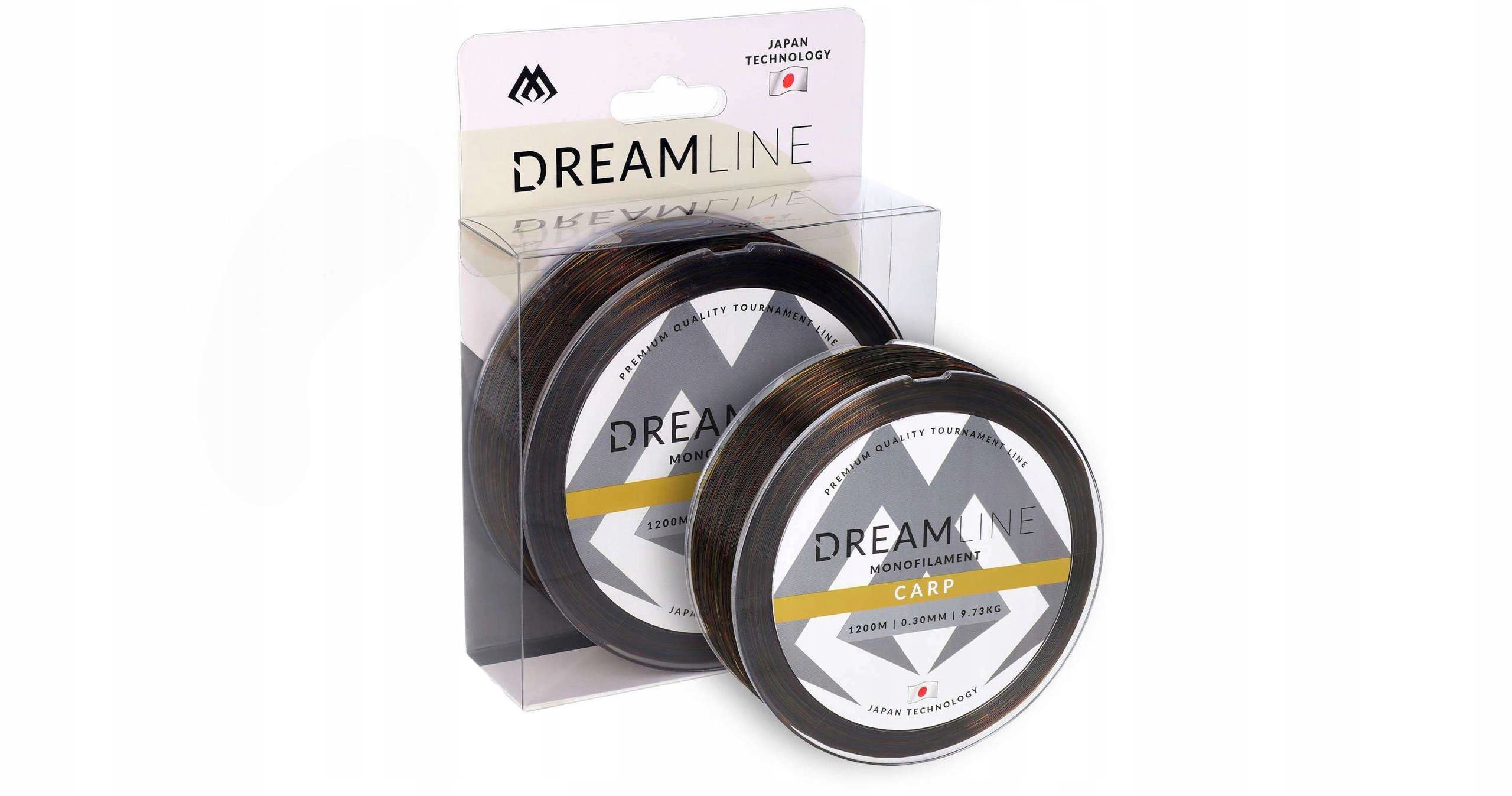 Żyłka Mikado Dreamline Carp 1200m 0,33mm Camou